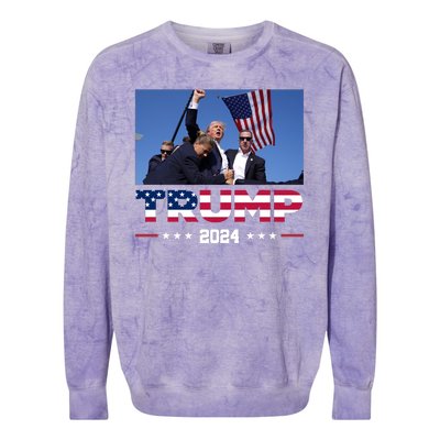 Donald Trump 2024 Survived Shot At Pennsylvania Rally You Best Not Miss Colorblast Crewneck Sweatshirt