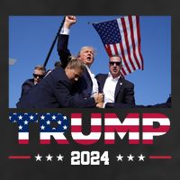 Donald Trump 2024 Survived Shot At Pennsylvania Rally You Best Not Miss 7 Panel Mesh Trucker Snapback Hat