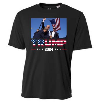 Donald Trump 2024 Survived Shot At Pennsylvania Rally You Best Not Miss Cooling Performance Crew T-Shirt