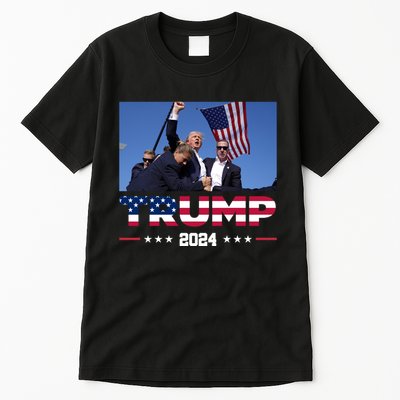 Donald Trump 2024 Survived Shot At Pennsylvania Rally You Best Not Miss Tall T-Shirt