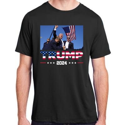 Donald Trump 2024 Survived Shot At Pennsylvania Rally You Best Not Miss Adult ChromaSoft Performance T-Shirt