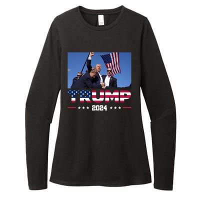 Donald Trump 2024 Survived Shot At Pennsylvania Rally You Best Not Miss Womens CVC Long Sleeve Shirt