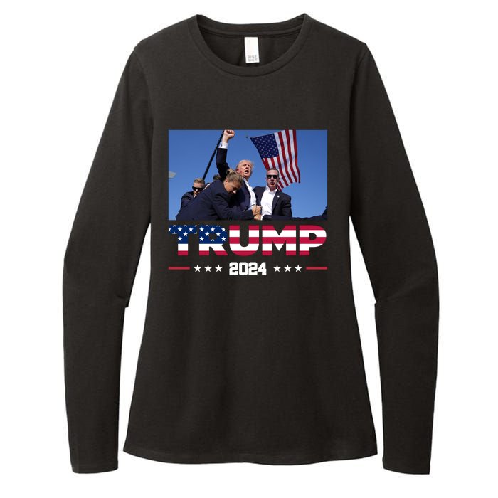 Donald Trump 2024 Survived Shot At Pennsylvania Rally You Best Not Miss Womens CVC Long Sleeve Shirt