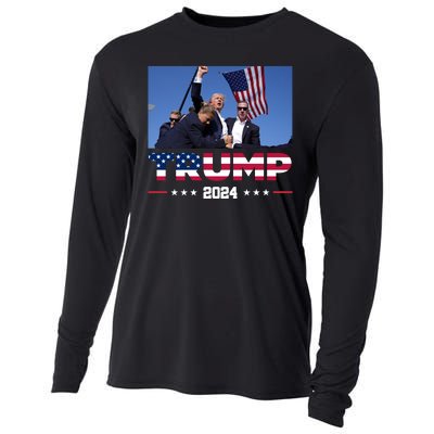 Donald Trump 2024 Survived Shot At Pennsylvania Rally You Best Not Miss Cooling Performance Long Sleeve Crew