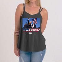 Donald Trump 2024 Survived Shot At Pennsylvania Rally You Best Not Miss Women's Strappy Tank