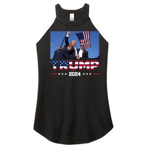 Donald Trump 2024 Survived Shot At Pennsylvania Rally You Best Not Miss Women’s Perfect Tri Rocker Tank