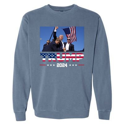 Donald Trump 2024 Survived Shot At Pennsylvania Rally You Best Not Miss Garment-Dyed Sweatshirt