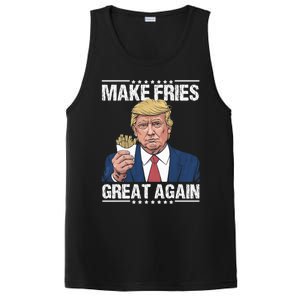 Donald Trump 2024 French Fry Make French Fries Great Again PosiCharge Competitor Tank