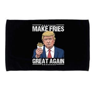 Donald Trump 2024 French Fry Make French Fries Great Again Microfiber Hand Towel