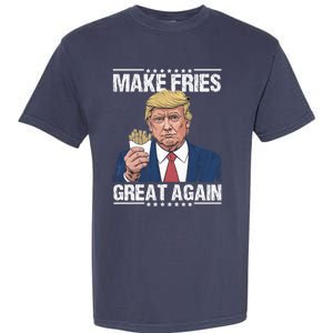 Donald Trump 2024 French Fry Make French Fries Great Again Garment-Dyed Heavyweight T-Shirt