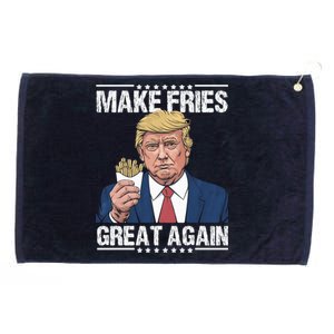 Donald Trump 2024 French Fry Make French Fries Great Again Grommeted Golf Towel