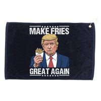 Donald Trump 2024 French Fry Make French Fries Great Again Grommeted Golf Towel