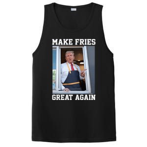 Donald Trump 2024 French Fry Make French Fries Great Again PosiCharge Competitor Tank