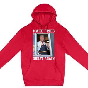 Donald Trump 2024 French Fry Make French Fries Great Again Premium Pullover Hoodie