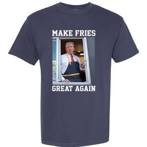 Donald Trump 2024 French Fry Make French Fries Great Again Garment-Dyed Heavyweight T-Shirt