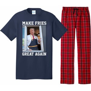 Donald Trump 2024 French Fry Make French Fries Great Again Pajama Set