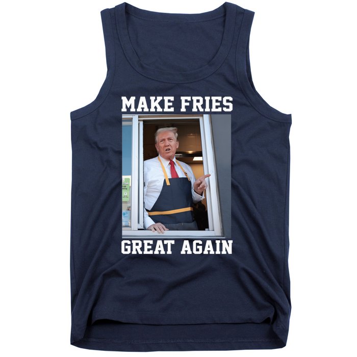 Donald Trump 2024 French Fry Make French Fries Great Again Tank Top