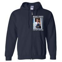 Donald Trump 2024 French Fry Make French Fries Great Again Full Zip Hoodie