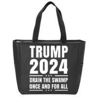 Donald Trump 2024 Take America Back Election The Return Zip Tote Bag