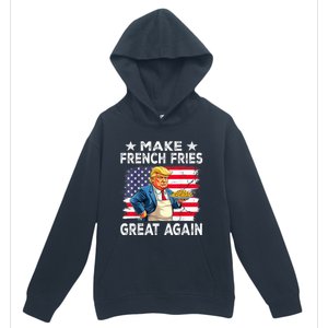 Donald Trump 2024 French Fry Make French Fries Great Again Urban Pullover Hoodie