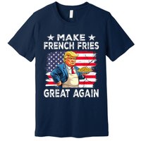 Donald Trump 2024 French Fry Make French Fries Great Again Premium T-Shirt