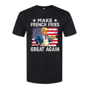 Donald Trump 2024 French Fry Make French Fries Great Again Softstyle CVC T-Shirt