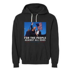 Donald Trump 2024 People Champion Garment-Dyed Fleece Hoodie