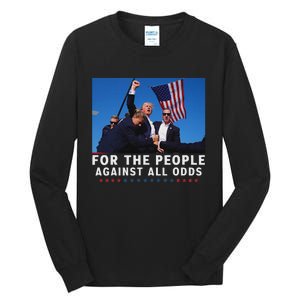 Donald Trump 2024 People Champion Tall Long Sleeve T-Shirt