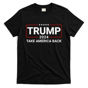 Donald Trump 2024 Take America Back Election The Return T-Shirt