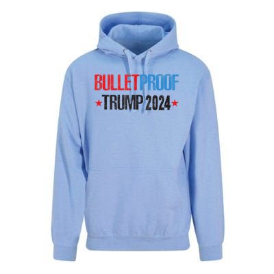 Donald Trump 2024 God Bless President Trump Summer Gifts Unisex Surf Hoodie