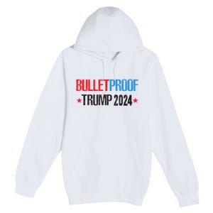 Donald Trump 2024 God Bless President Trump Summer Gifts Premium Pullover Hoodie