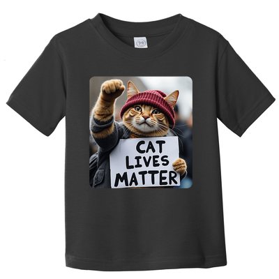 Donald Trump 2024 Cats Cat Lives Matter Trump Toddler T-Shirt