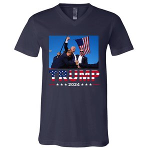 Donald Trump 2024 WonT Be Stopped V-Neck T-Shirt