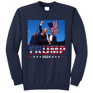 Donald Trump 2024 WonT Be Stopped Tall Sweatshirt