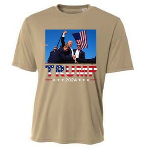 Donald Trump 2024 WonT Be Stopped Cooling Performance Crew T-Shirt