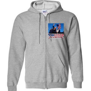 Donald Trump 2024 WonT Be Stopped Full Zip Hoodie