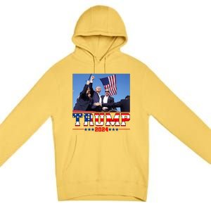 Donald Trump 2024 Survived Shot At Election Rally Usa Premium Pullover Hoodie