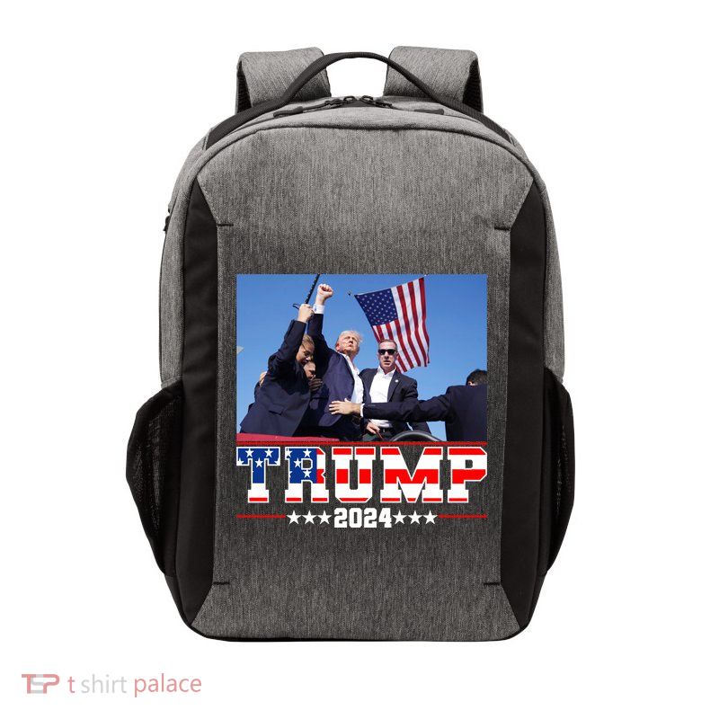 Donald Trump 2024 Survived Shot At Election Rally Usa Vector Backpack