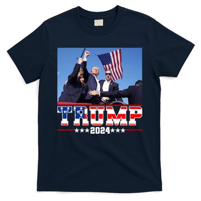 Donald Trump 2024 Survived Shot At Election Rally Usa T-Shirt