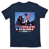 Donald Trump 2024 Survived Shot At Election Rally Usa T-Shirt