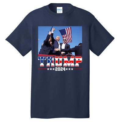 Donald Trump 2024 Survived Shot At Election Rally Usa Tall T-Shirt