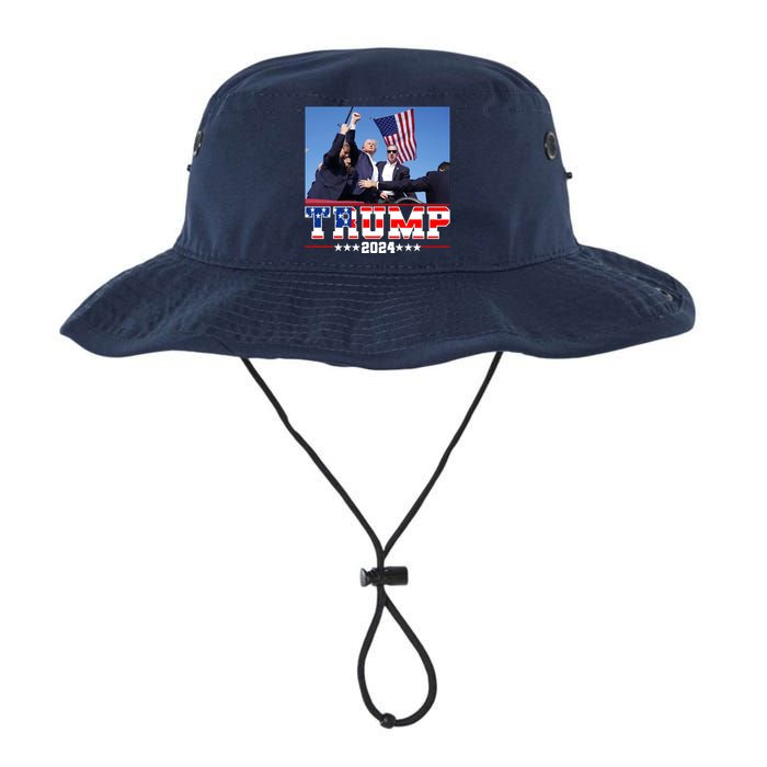 Donald Trump 2024 Survived Shot At Election Rally Usa Legacy Cool Fit Booney Bucket Hat