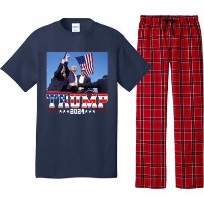 Donald Trump 2024 Survived Shot At Election Rally Usa Pajama Set