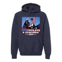 Donald Trump 2024 Survived Shot At Election Rally Usa Premium Hoodie