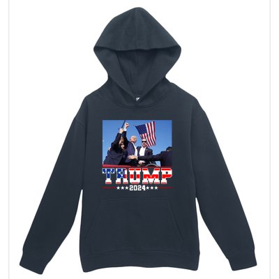 Donald Trump 2024 Survived Shot At Election Rally Usa Urban Pullover Hoodie