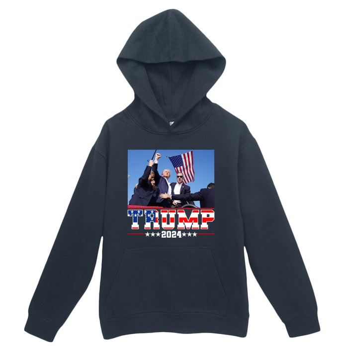 Donald Trump 2024 Survived Shot At Election Rally Usa Urban Pullover Hoodie