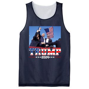 Donald Trump 2024 Survived Shot At Election Rally Usa Mesh Reversible Basketball Jersey Tank