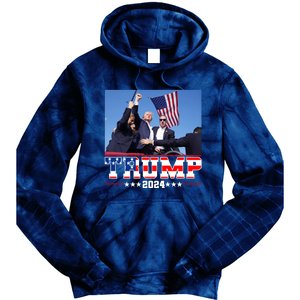 Donald Trump 2024 Survived Shot At Election Rally Usa Tie Dye Hoodie