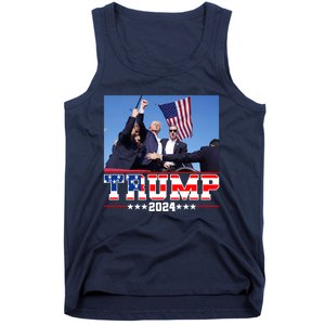 Donald Trump 2024 Survived Shot At Election Rally Usa Tank Top