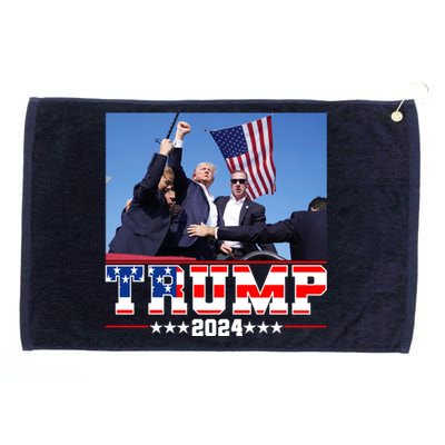 Donald Trump 2024 Survived Shot At Election Rally Usa Grommeted Golf Towel